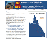 Tablet Screenshot of hawkinsqld.com.au